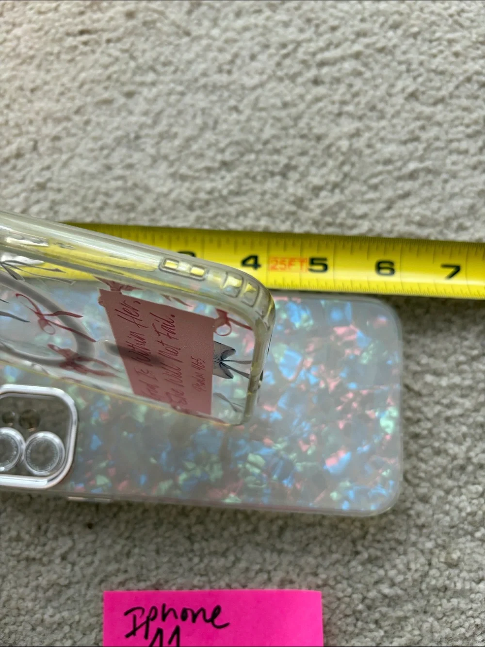 iPhone 11 cases. Set of two. From TikTok